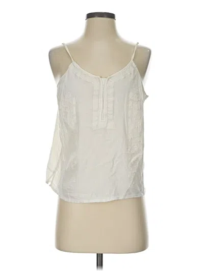 Pre-owned Mango Sleeveless Blouse In Ivory