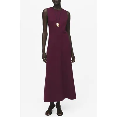 MANGO MANGO SLEEVELESS FLARED DRESS