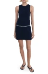 Mango Sleeveless Knit Shift Dress