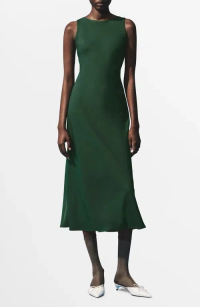 MANGO MANGO SLEEVELESS MIDI DRESS