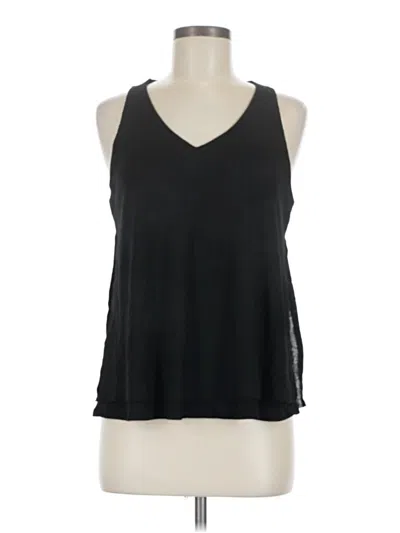 Pre-owned Mango Sleeveless Top Black Halter Neckline Tops