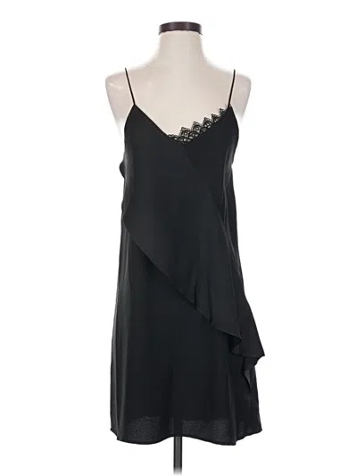 Pre-owned Mango Sleeveless Top Black One Shoulder Neckline Tops