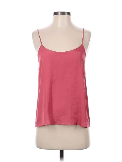 Pre-owned Mango Sleeveless Top Pink Halter Neckline Tops