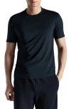 Mango Slim Fit Comfort Stretch T-shirt In Blue