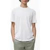 Mango Slim Fit Cotton T-shirt In White