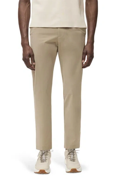 Mango Slim Fit Dress Pants In Green
