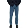 Mango Slim Fit Jeans In Medium Blue