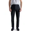 Mango Slim Fit Pants In Blue