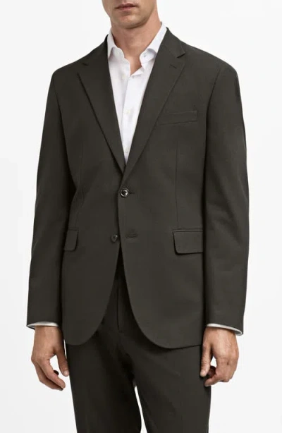 Mango Slim Fit Stretch Sport Coat In Green