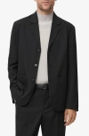 Mango Slim Fit Suit Blazer In Black