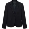 Mango Slim Fit Suit Jacket In Blue