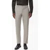 Mango Slim Fit Thermolite® Flat Front Pants In Gray