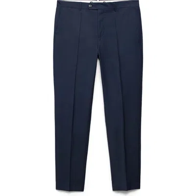 MANGO MANGO SLIM FIT VIRGIN WOOL SUIT PANTS