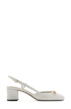 Mango Slingback Pump In White