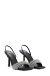 Mango Slingback Sandal In Black