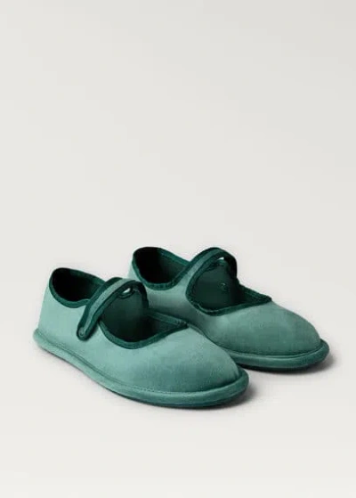 Mango Slippers Green