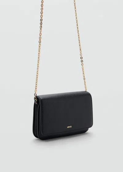Mango Small Crossbody Bag Black