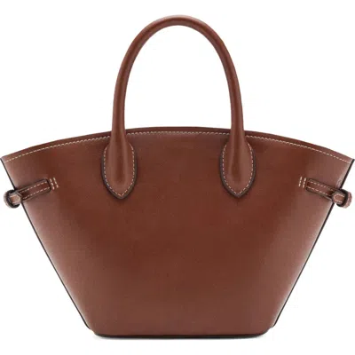 Mango Small Crossbody Bag In Brown
