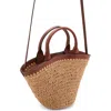 Mango Small Raffia Bucket Bag