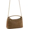 Mango Small Rhinestone Handbag In Pattern