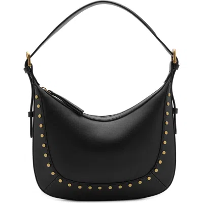 Mango Small Studded Faux Leather Shoulder Bag