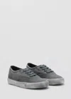 Mango Sneaker With Distressed Effect In Grey