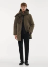 Mango Parka In Khaki