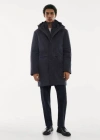 Mango Parka In Navy