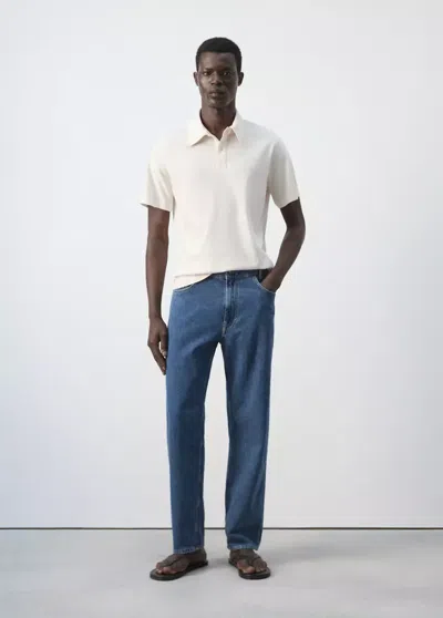 MANGO SOLID 100% COTTON POLO