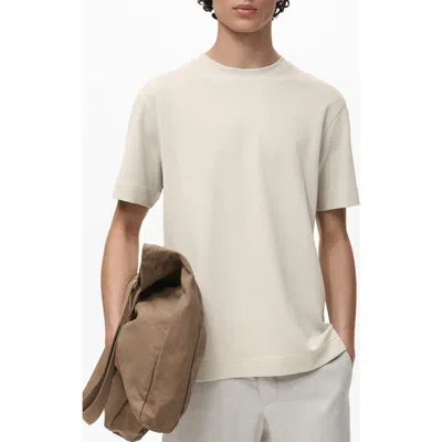 MANGO MANGO SOLID COTTON T-SHIRT