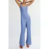 Mango Solid Linen Halter Jumpsuit In Animal Print