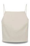 Mango Square Neck Camisole In Neutral