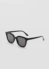 Mango Squared Frame Sunglasses In Black