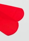 Mango Stocking-type Sock Red