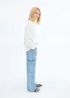 Mango Jean Cargo Straight-fit Bleu Moyen - Enfants - 11 -  Kids In Blue