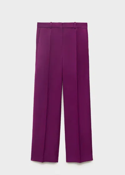 Mango Straight-fit Suit Trousers