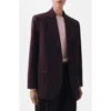 Mango Straight Fit One-button Suit Blazer In Animal Print