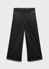 Mango Pantalon Noir - Enfants - 11-12 Ans -  Kids In Black