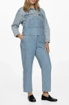 Mango Women's Maternity Denim Dungarees In Medium Blue