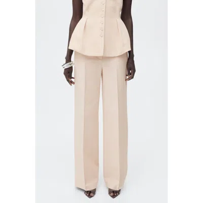Mango Straight Leg Suit Pants