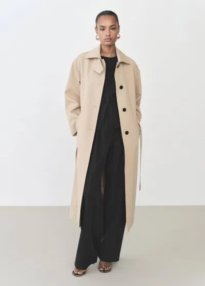 Mango Straight Lyocell Suit Trousers Black
