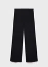 Mango Pantalon Noir - Femme - 52 -