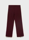 Mango Pantalon Grenat - Femme - 52 -