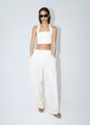 Mango Straight Mid-rise Pants In Multi