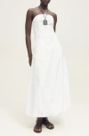 Mango Baduea Maxi Dress With Soft Puff Hem