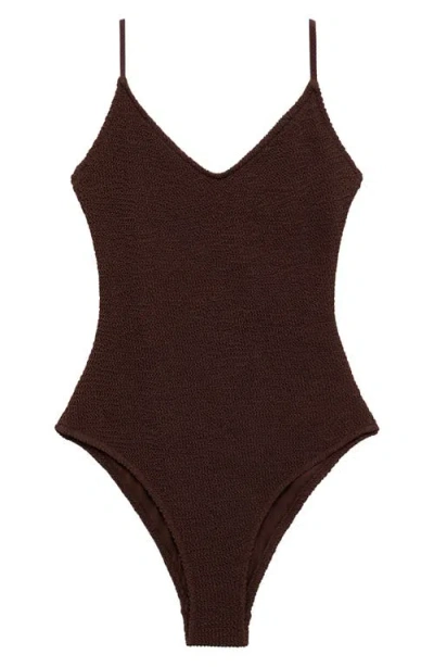 Mango Strappy Rib One-piece Swimsuit
