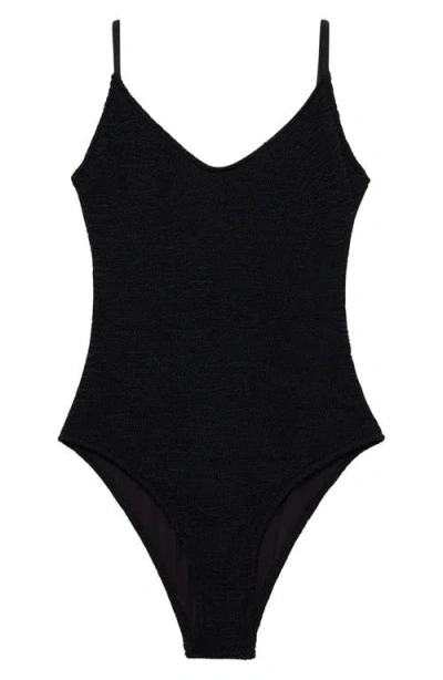 Mango Strappy Rib One-piece Swimsuit