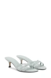 Mango Strappy Sandal In Blue