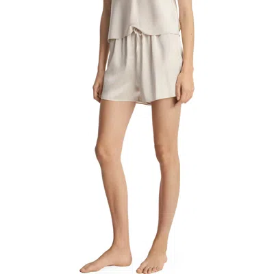 Mango Stretch Silk Pajamas Shorts