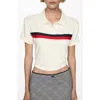 Mango Check Skirt With Decorative Bow Grey In White